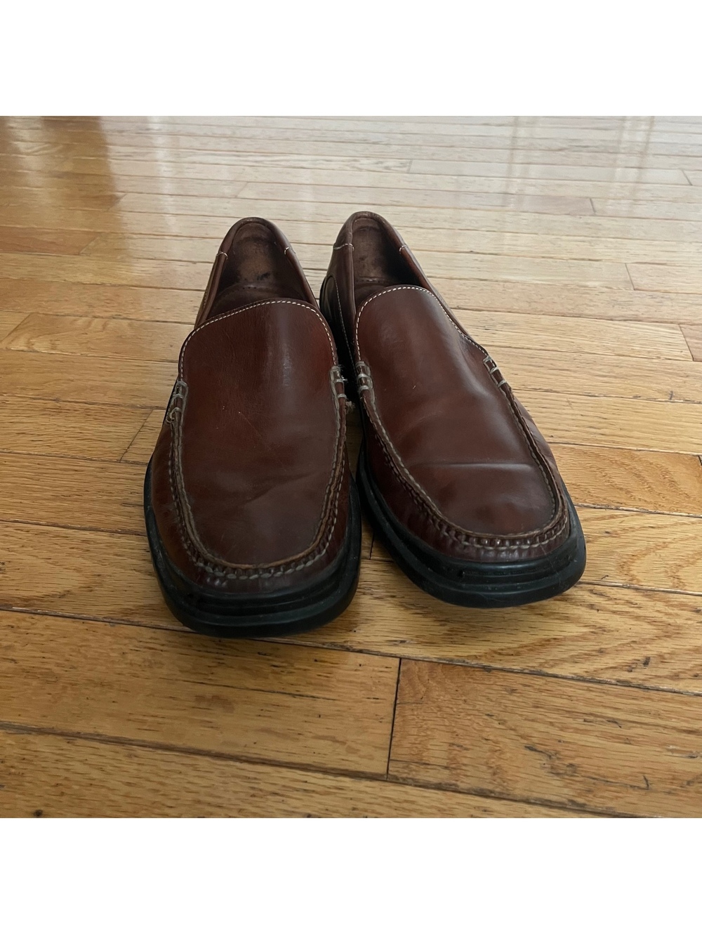Cole Haan Brown Leather Slip-On Loafers Men's Size 9